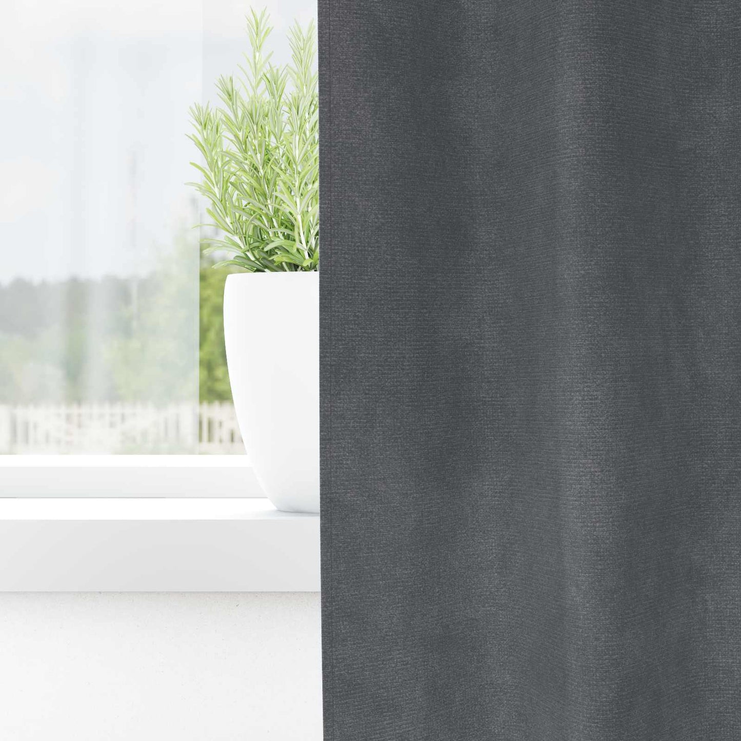 Tende oscuranti 2 pcs Grigio chiaro 140 x 140 cm Velluto