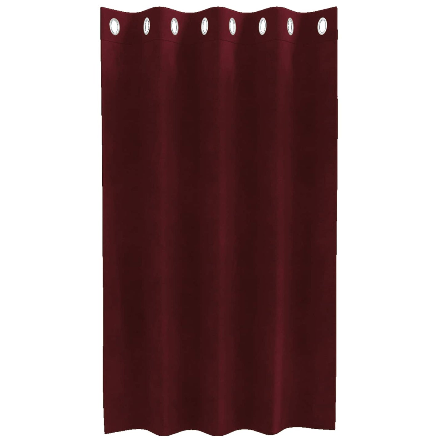 Tende oscuranti 2 pcs Rosso Vino 140 x 140 cm Velluto