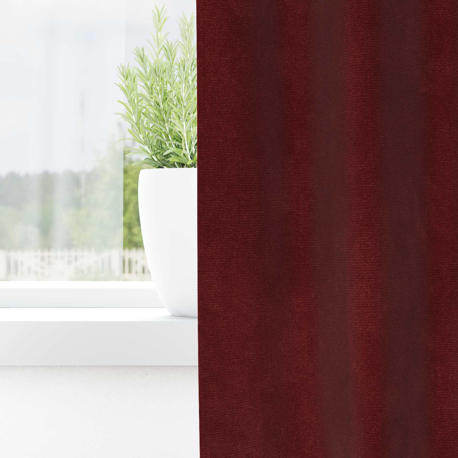 Tende oscuranti 2 pcs Rosso Vino 140 x 175 cm Velluto | homemem39