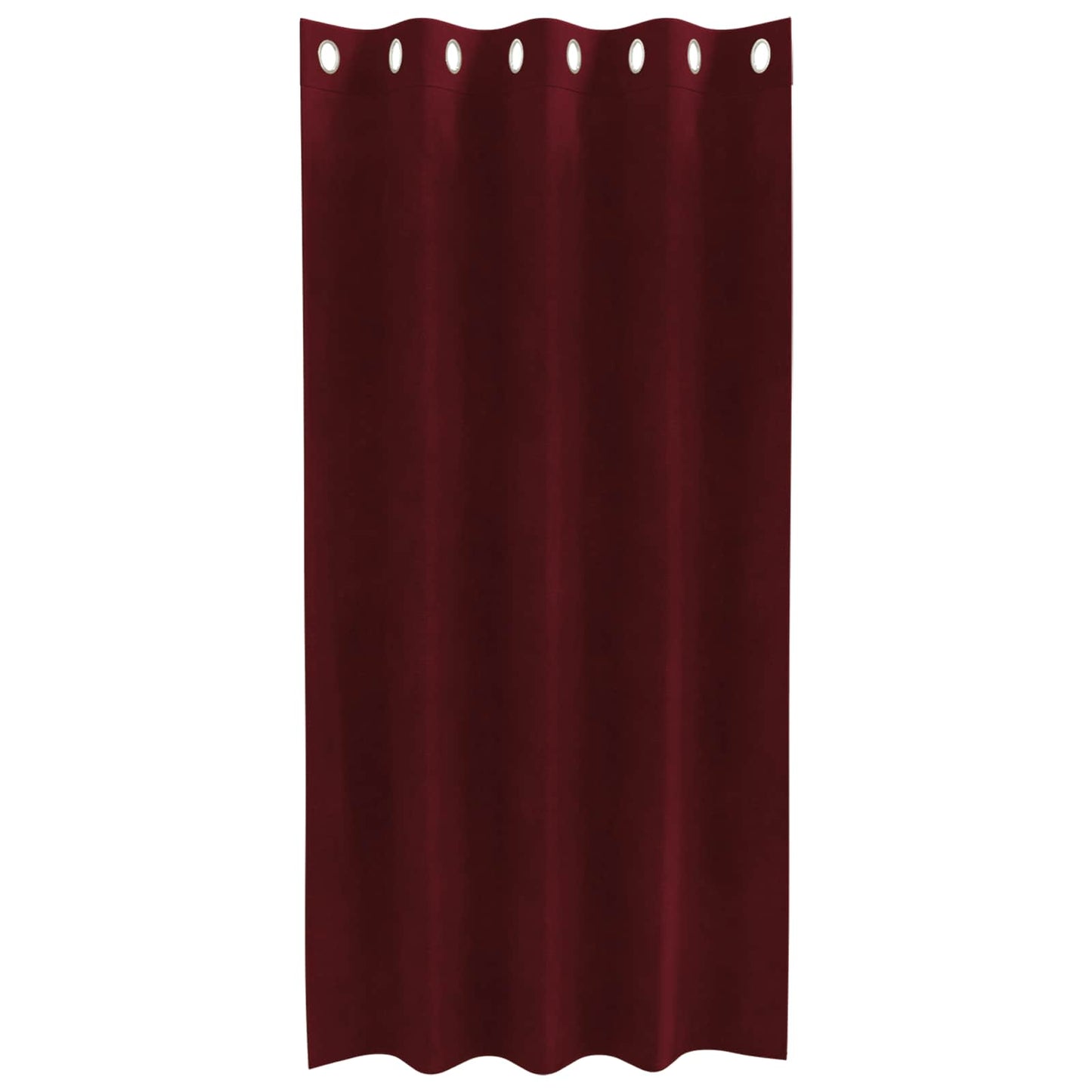 Tende oscuranti 2 pcs Rosso Vino 140 x 175 cm Velluto | homemem39