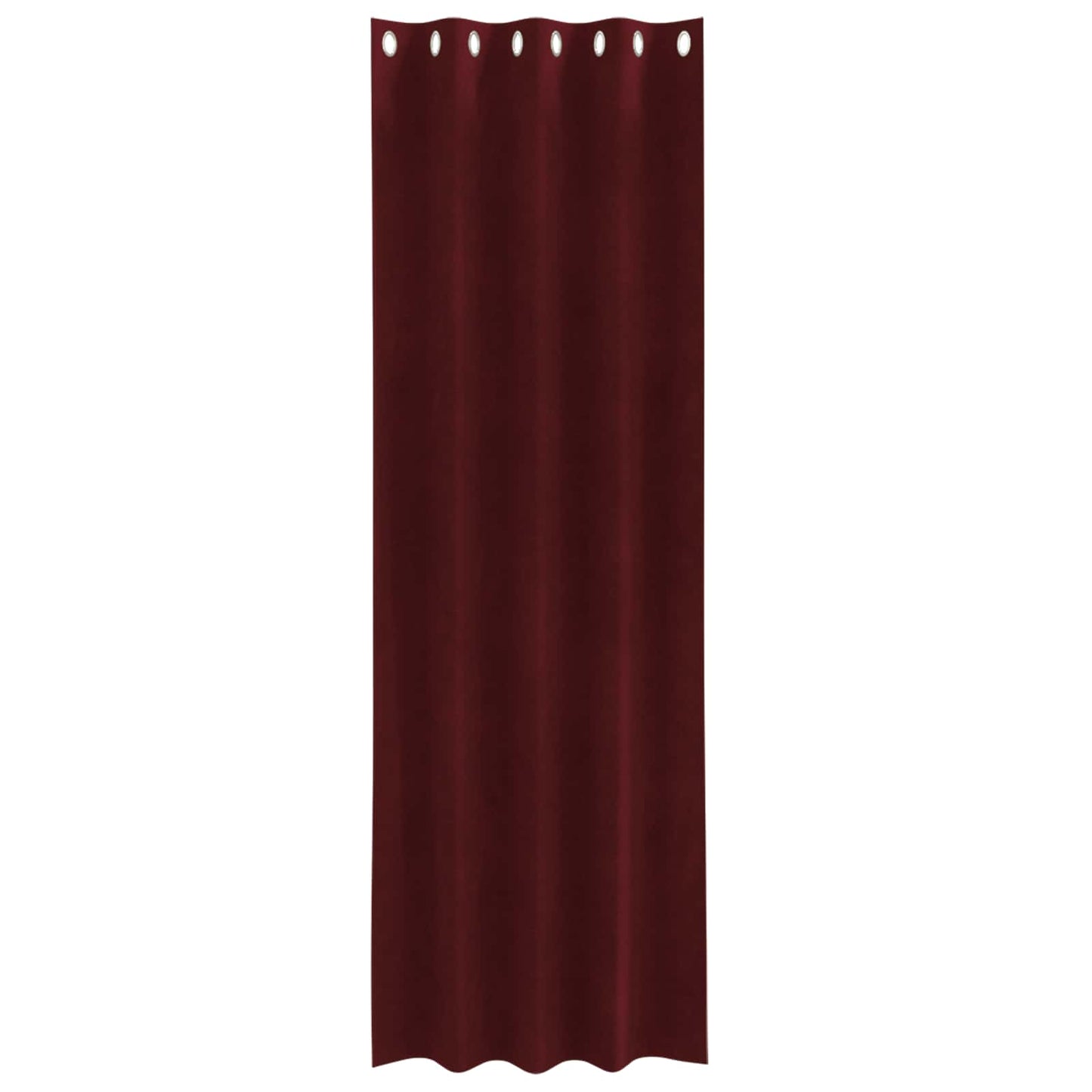 Tende oscuranti 2 pcs Rosso Vino 140 x 245 cm Velluto