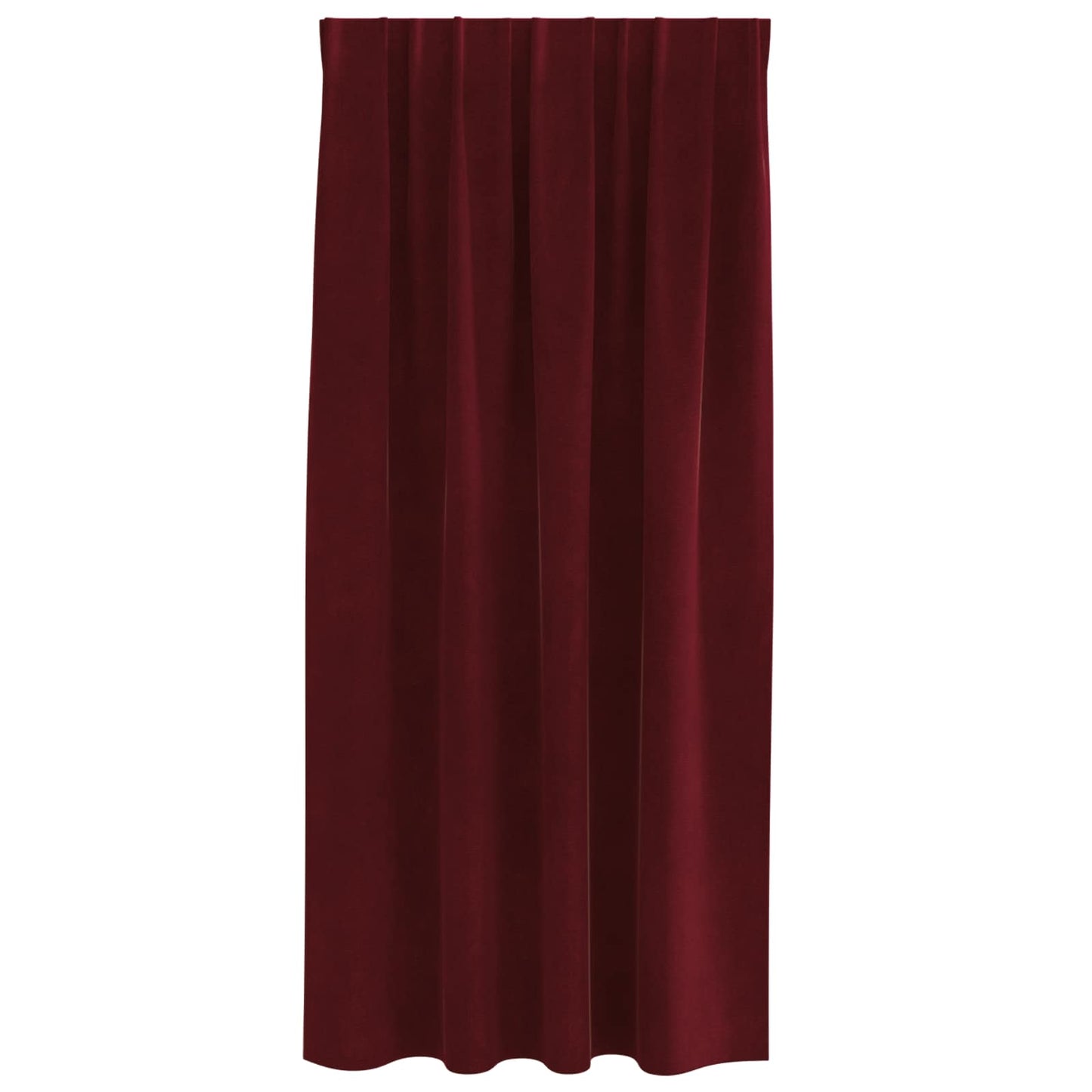 Tende oscuranti 2 pcs Rosso Vino 140 x 175 cm Velluto