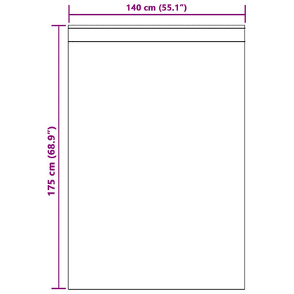 Tende oscuranti 2 pcs Rosso Vino 140 x 175 cm Velluto