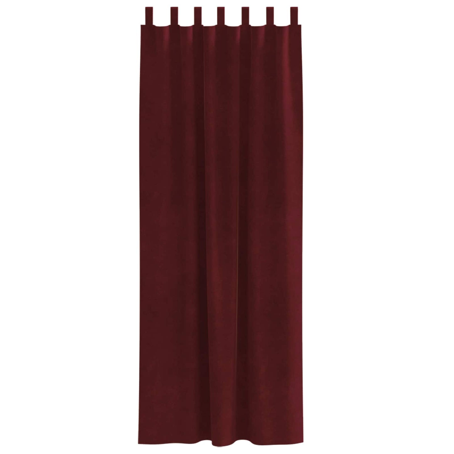 Tende oscuranti 2 pcs Rosso Vino 140 x 225 cm Velluto | homemem39