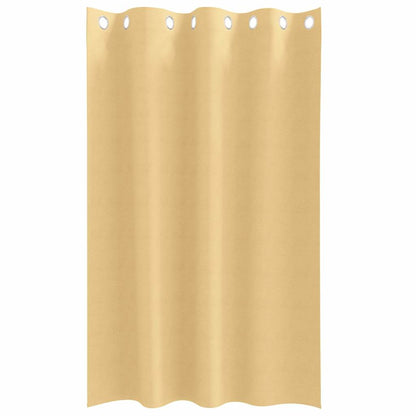 Tende Blackout con Anelli 2 pcs Beige 175 x 140 cm Poliestere | homemem39