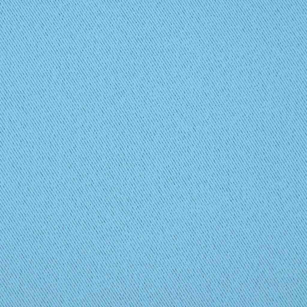 Tende Blackout con Anelli 2 pcs Blu Chiaro 175 x 140 cm | homemem39