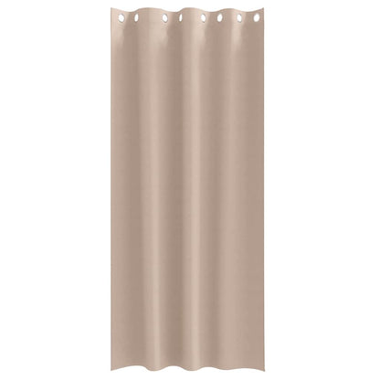 Tende Blackout con Anelli 2 pcs Talpa 225 x 140 cm Poliestere | homemem39