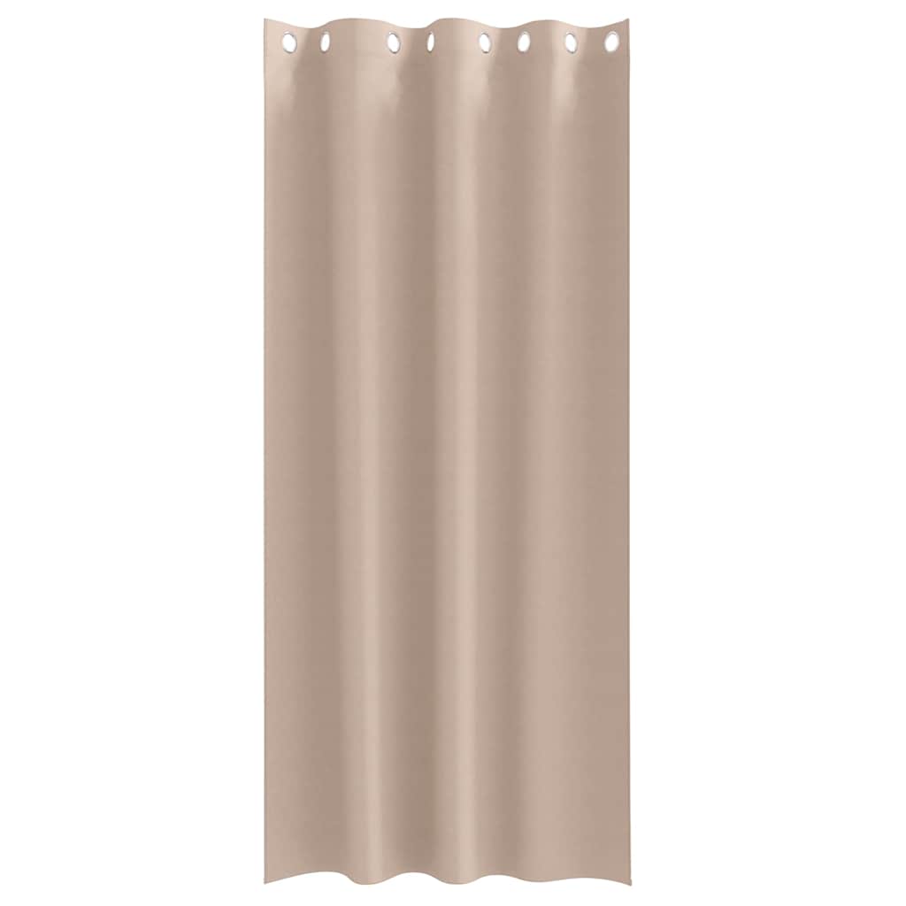 Tende Blackout con Anelli 2 pcs Talpa 260 x 140 cm Poliestere