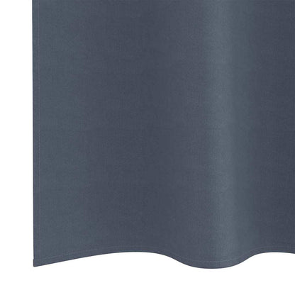 Tende Blackout con Anelli 2 pcs Antracite 245 x 140 cm | homemem39