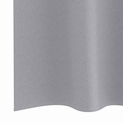 Tende Blackout con Anelli 2 pcs Grigio chiaro 245 x 140 cm | homemem39