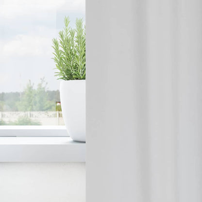 Tende Blackout con Anelli 2 pcs Grigio Chiaro 225 x 140 cm