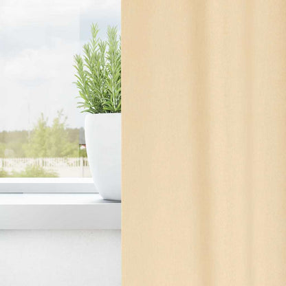 Tende Blackout con Anelli 2 pcs Crema 225 x 140 cm Poliestere | homemem39