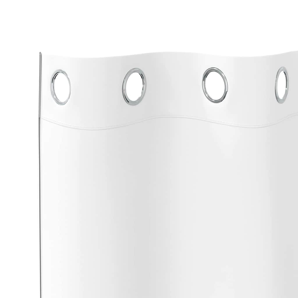 Tende Blackout con Anelli 2 pcs Bianco Puro 245 x 140 cm | homemem39