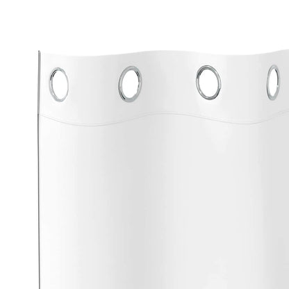 Tende Blackout con Anelli 2 pcs Bianco Puro 245 x 140 cm | homemem39