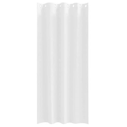 Tende Blackout con Anelli 2 pcs Bianco Puro 245 x 140 cm | homemem39