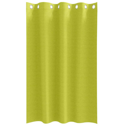 Tende Blackout con Anelli 2 pcs Verde 175 x 140 cm Poliestere | homemem39