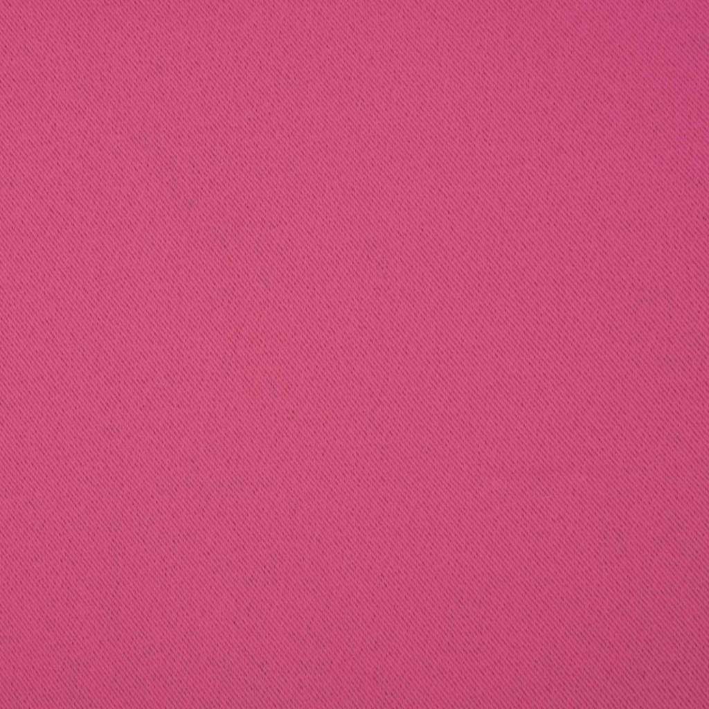 Tende Blackout con Anelli 2 pcs Rosa Vivo 260 x 140 cm