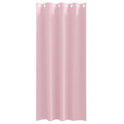Tende Blackout con Anelli 2 pcs Rosa baby 245 x 140 cm | homemem39