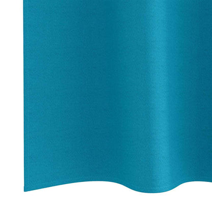 Tende Blackout con Anelli 2 pcs Turchese 260 x 140 cm | homemem39