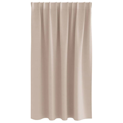 Tende Blackout con Anelli 2 pcs Talpa 140 x 140 cm Poliestere | homemem39