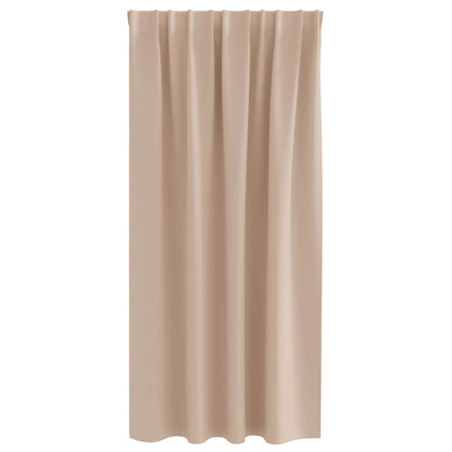 Tende Blackout con Anelli 2 pcs Talpa 175 x 140 cm Poliestere