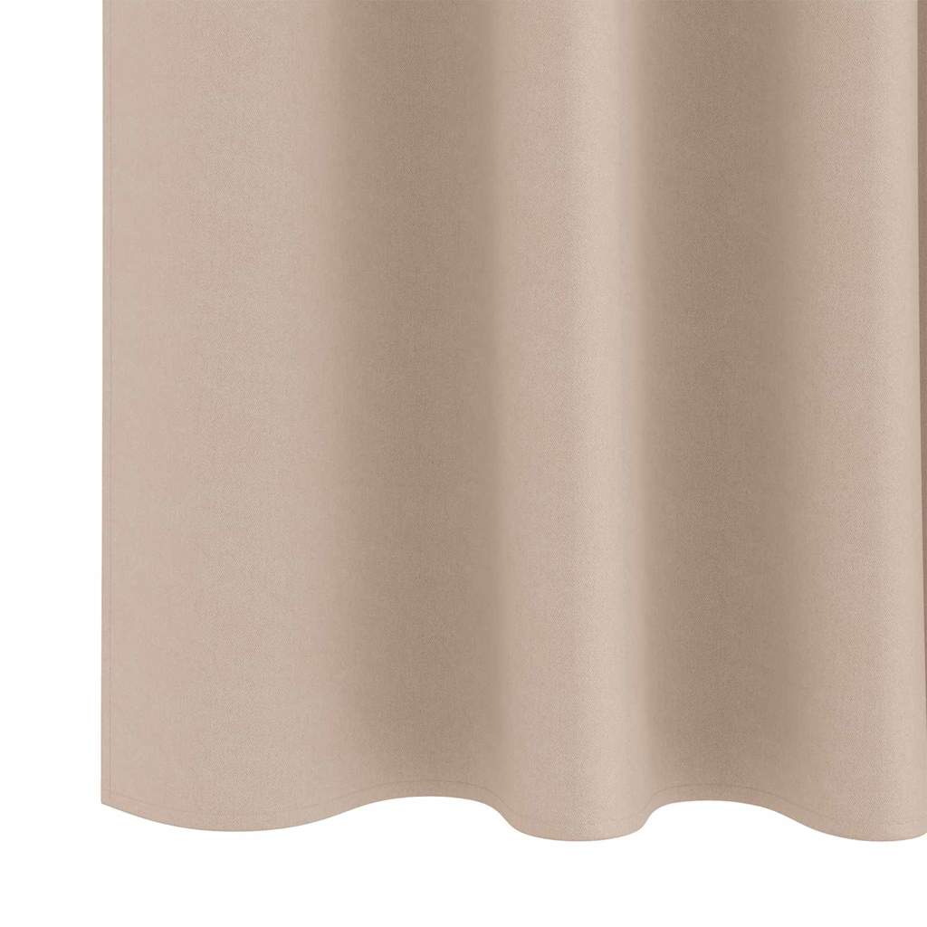Tende Blackout con Anelli 2 pcs Talpa 225 x 140 cm Poliestere | homemem39