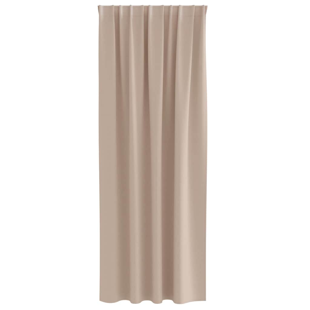 Tende Blackout con Anelli 2 pcs Talpa 225 x 140 cm Poliestere | homemem39