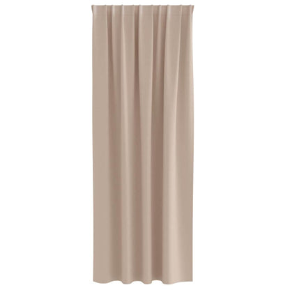 Tende Blackout con Anelli 2 pcs Talpa 225 x 140 cm Poliestere | homemem39