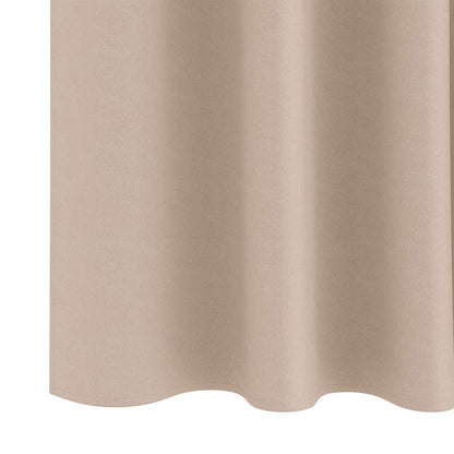 Tende Blackout con Anelli 2 pcs Talpa 245 x 140 cm Poliestere | homemem39