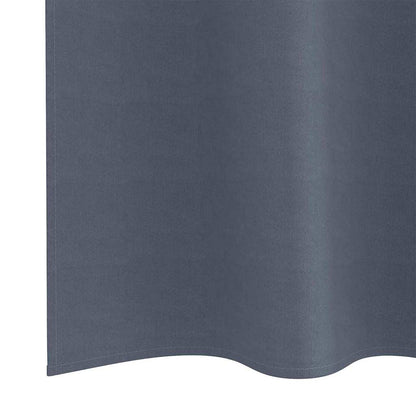 Tende Blackout con Anelli 2 pcs Antracite 175 x 140 cm | homemem39