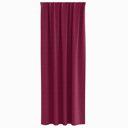Tende Blackout con Anelli 2 pcs Rosso Vino 245 x 140 cm | homemem39