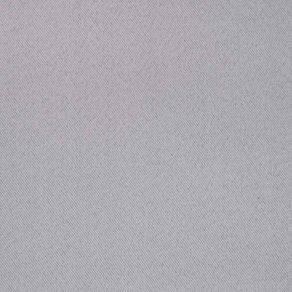 Tende Blackout con Anelli 2 pcs Grigio Metallico 175 x 140 cm