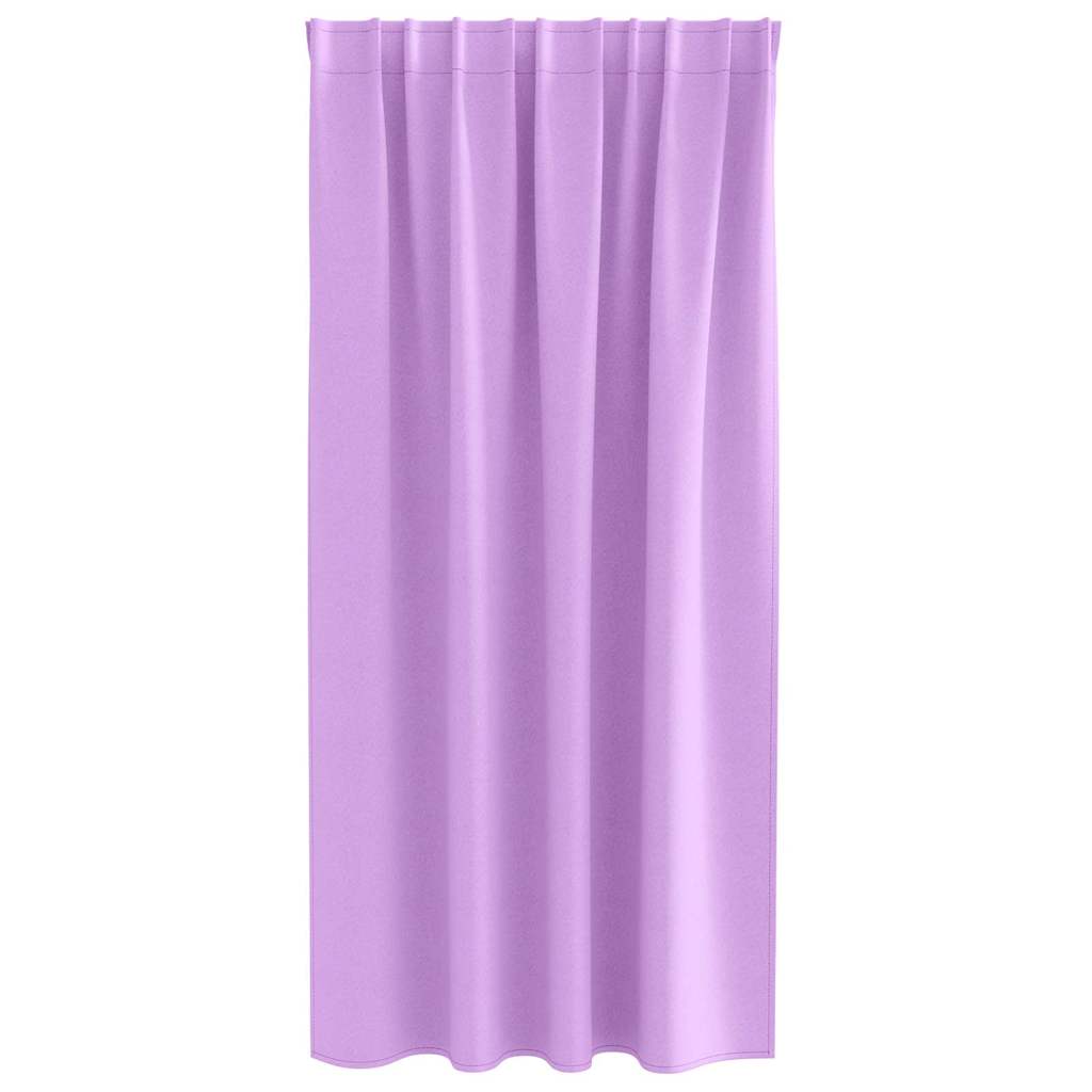 Tende Blackout con Anelli 2 pcs Viola 175 x 140 cm Poliestere | homemem39