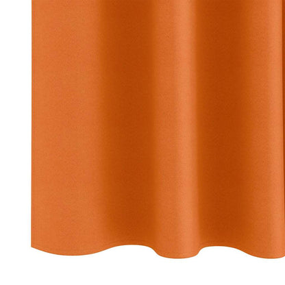 Tende Blackout con Anelli 2 pcs Arancione Vivo 225 x 140 cm | homemem39