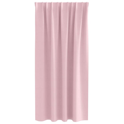 Tende Blackout con Anelli 2 pcs Rosa baby 175 x 140 cm | homemem39