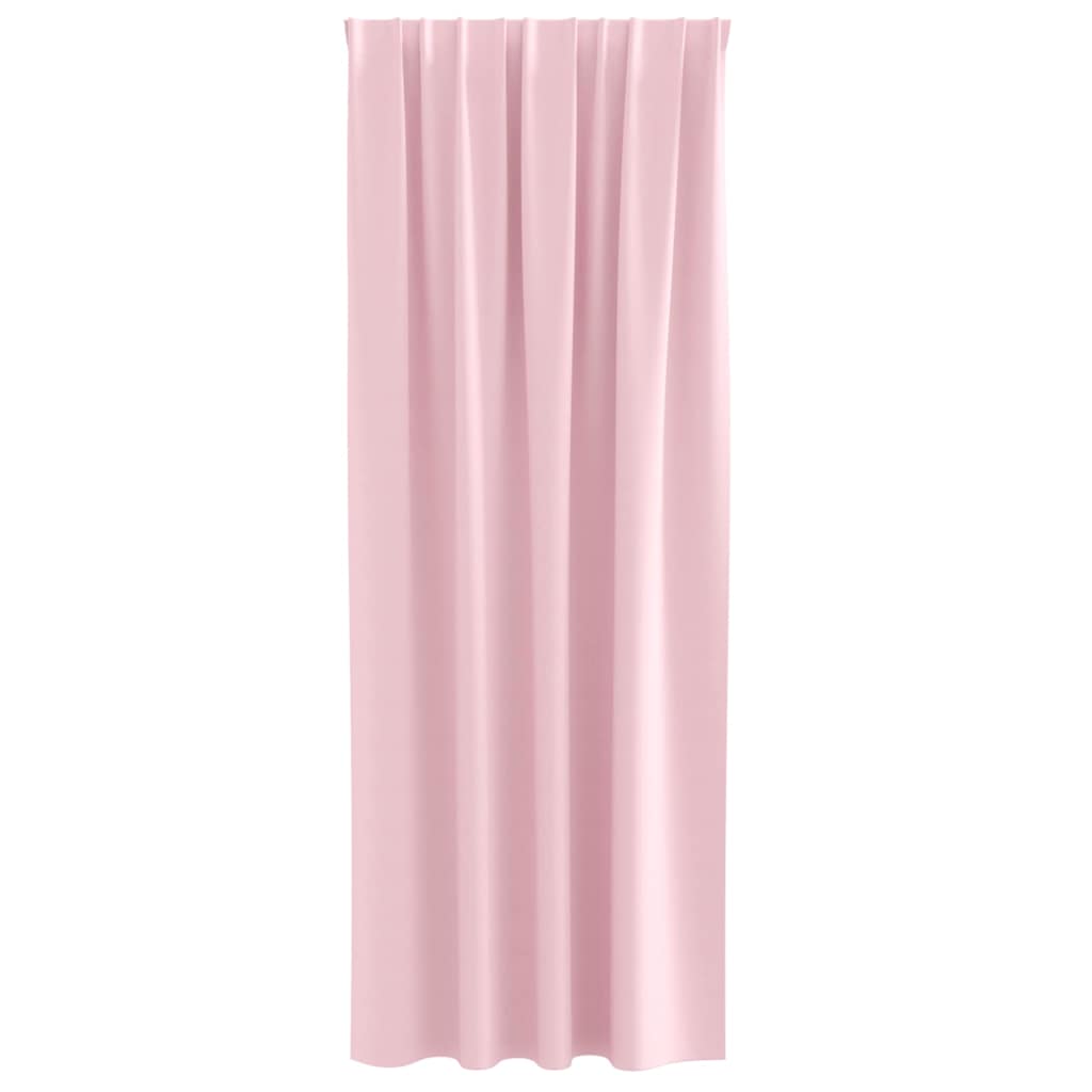 Tende Blackout con Anelli 2 pcs Rosa baby 260 x 140 cm | homemem39