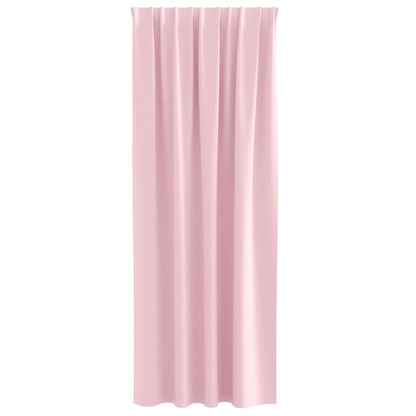 Tende Blackout con Anelli 2 pcs Rosa baby 260 x 140 cm | homemem39