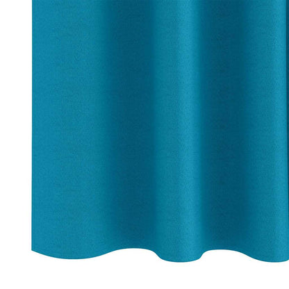 Tende Blackout con Anelli 2 pcs Turchese 245 x 140 cm | homemem39