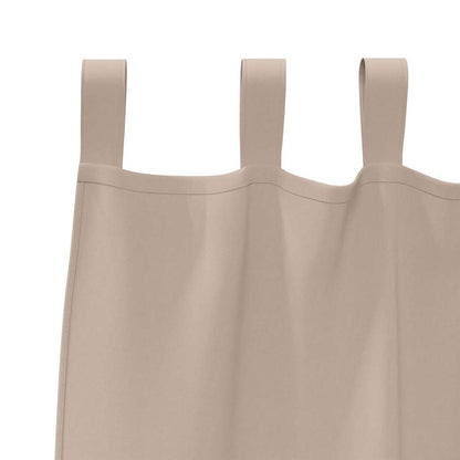 Tende Blackout con Anelli 2 pcs Talpa 140 x 140 cm Poliestere | homemem39