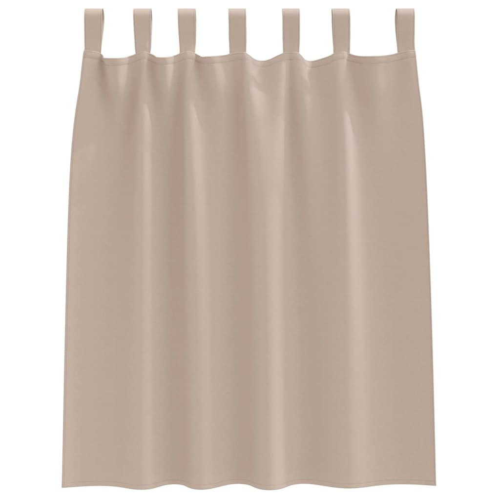 Tende Blackout con Anelli 2 pcs Talpa 140 x 140 cm Poliestere | homemem39