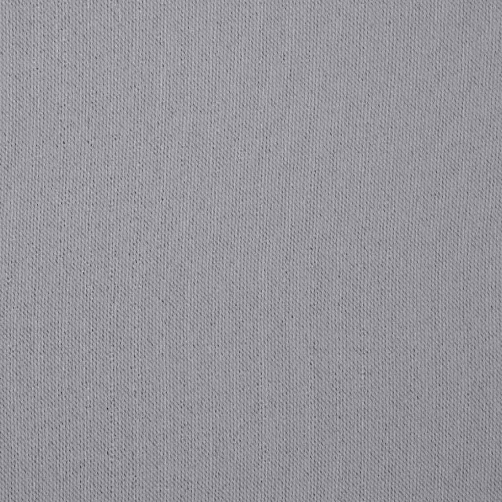 Tende Blackout con Anelli 2 pcs Grigio chiaro 140 x 140 cm | homemem39