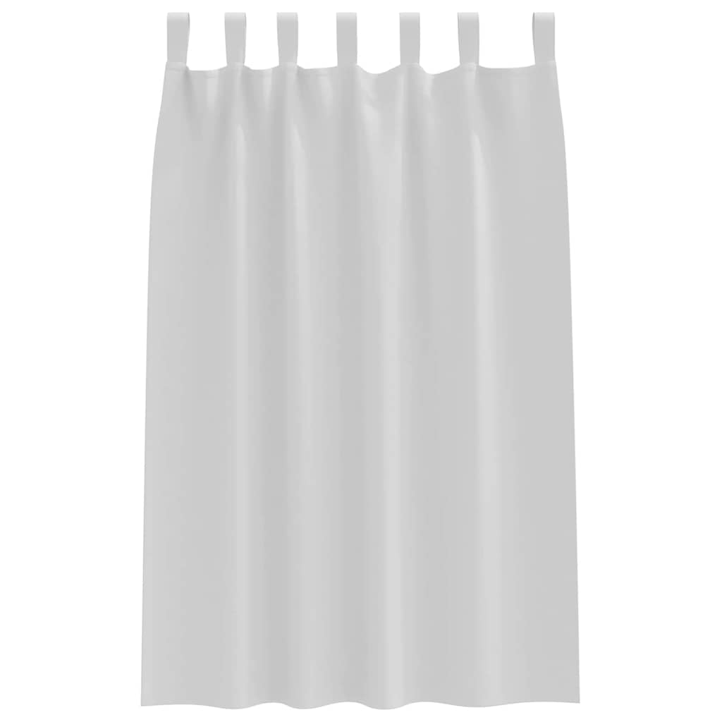 Tende Blackout con Anelli 2 pcs Grigio Chiaro 175 x 140 cm | homemem39