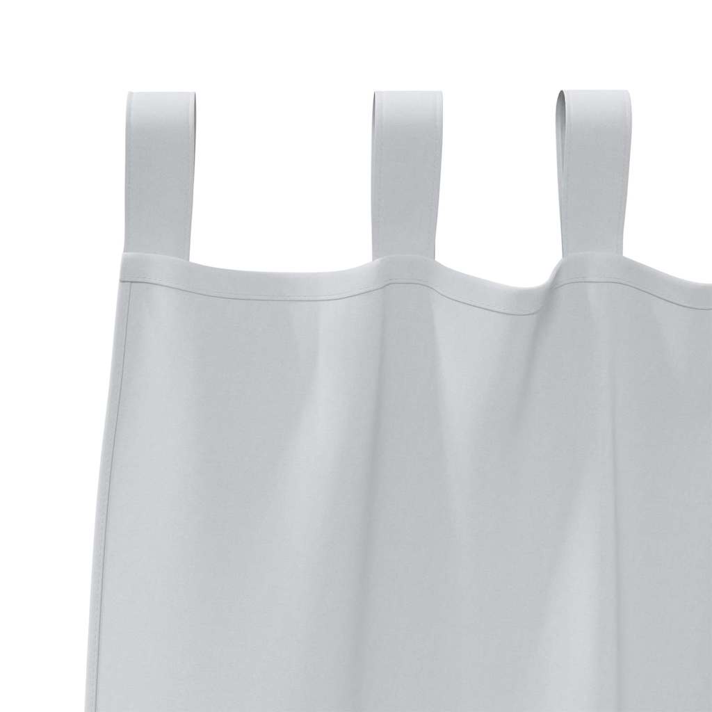 Tende Blackout con Anelli 2 pcs Grigio Chiaro 245 x 140 cm | homemem39