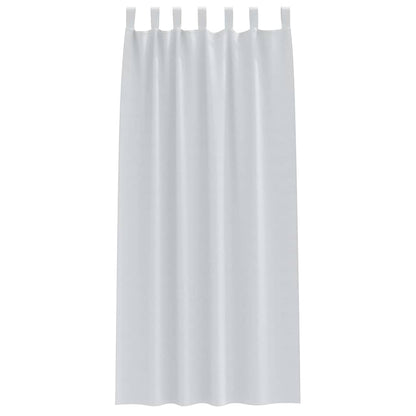 Tende Blackout con Anelli 2 pcs Grigio Chiaro 245 x 140 cm | homemem39