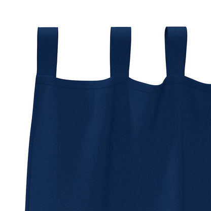 Tende Blackout con Anelli 2 pcs Blu Scuro 260 x 140 cm | homemem39