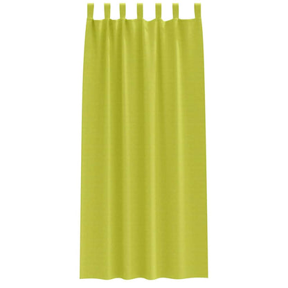Tende Blackout con Anelli 2 pcs Verde 245 x 140 cm Poliestere | homemem39
