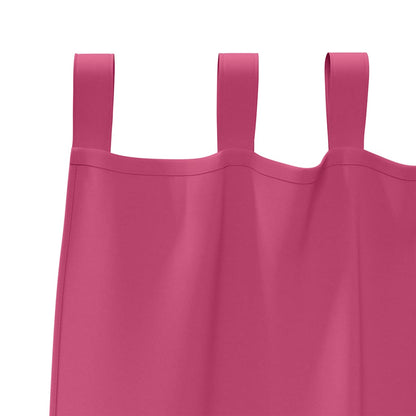 Tende Blackout con Anelli 2 pcs Rosa Vivo 175 x 140 cm | homemem39