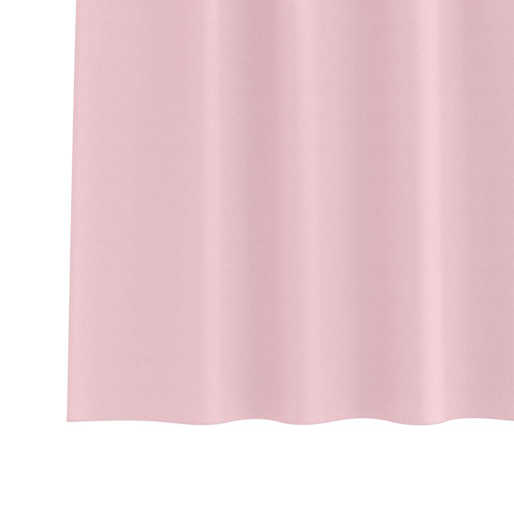 Tende Blackout con Anelli 2 pcs Rosa baby 175 x 140 cm | homemem39