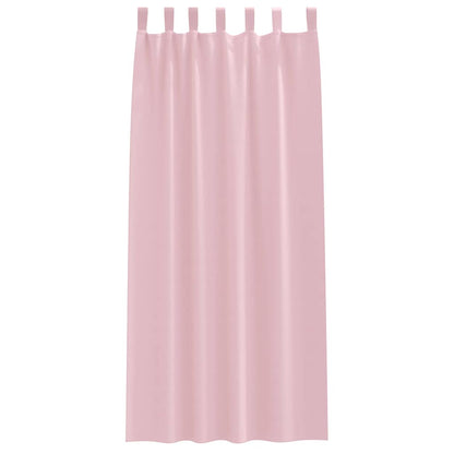 Tende Blackout con Anelli 2 pcs Rosa baby 245 x 140 cm | homemem39