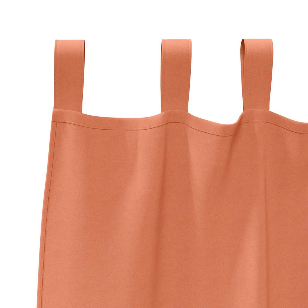 Tende Blackout con Anelli 2 pcs Terracotta 260 x 140 cm | homemem39
